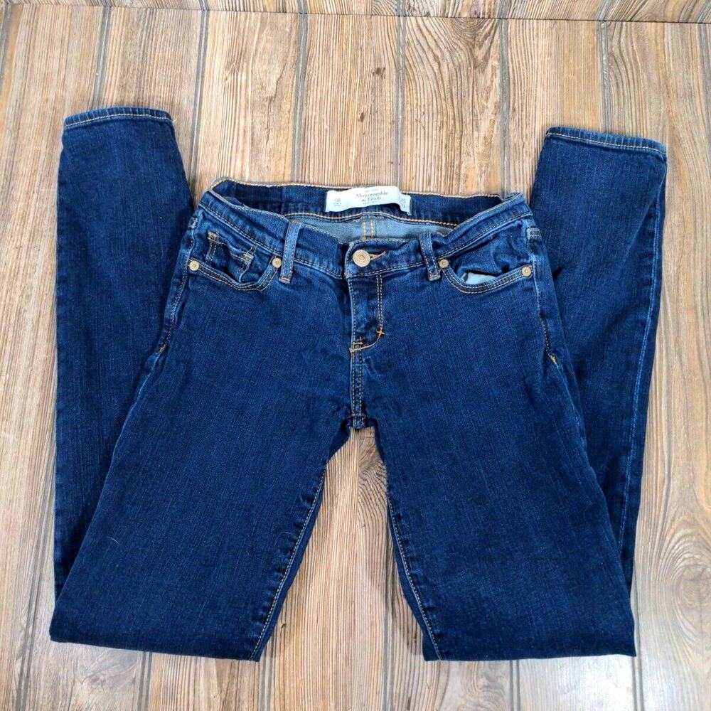 Abercrombie Fitch Brett Jeans Perfect Stretch Skinny Teen Juniors 0R 25x31 Women